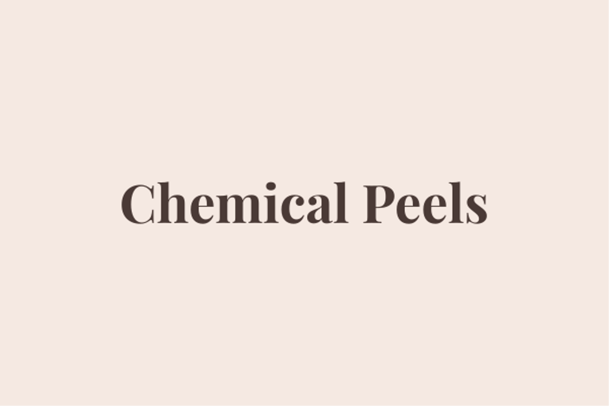 Chemical Peels