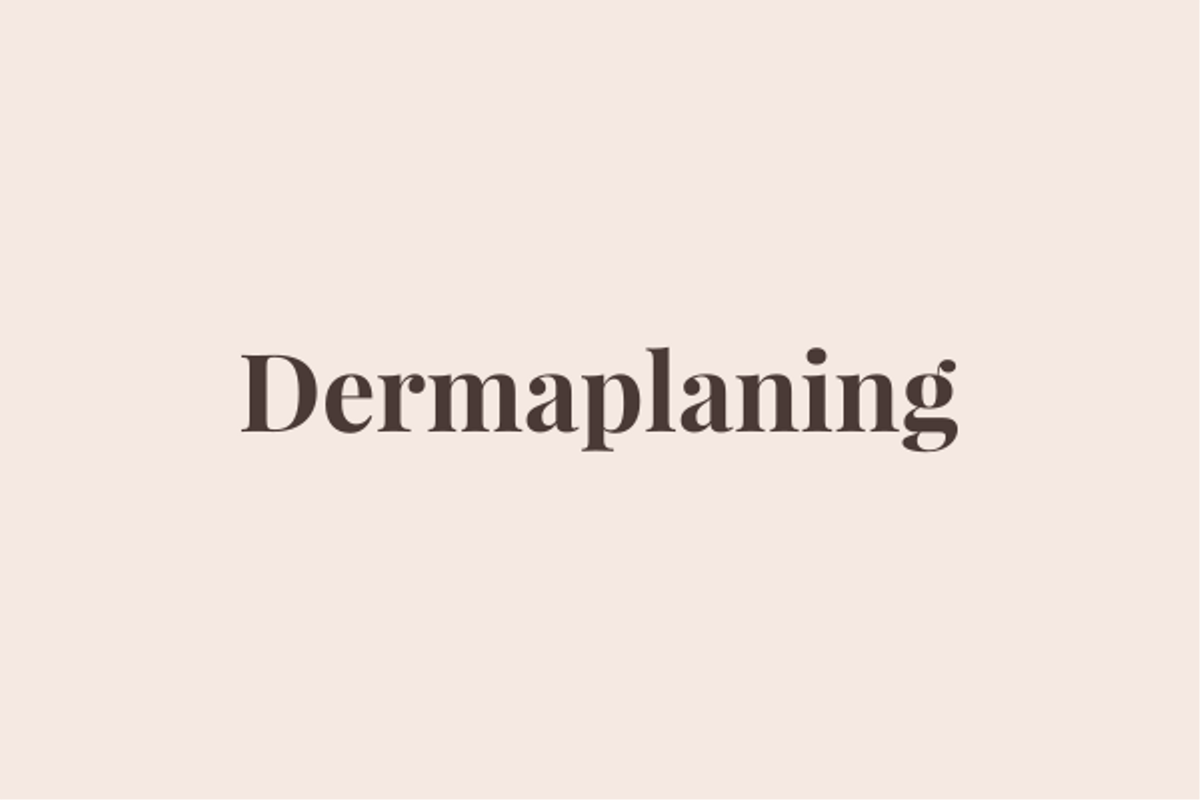 Dermaplaning